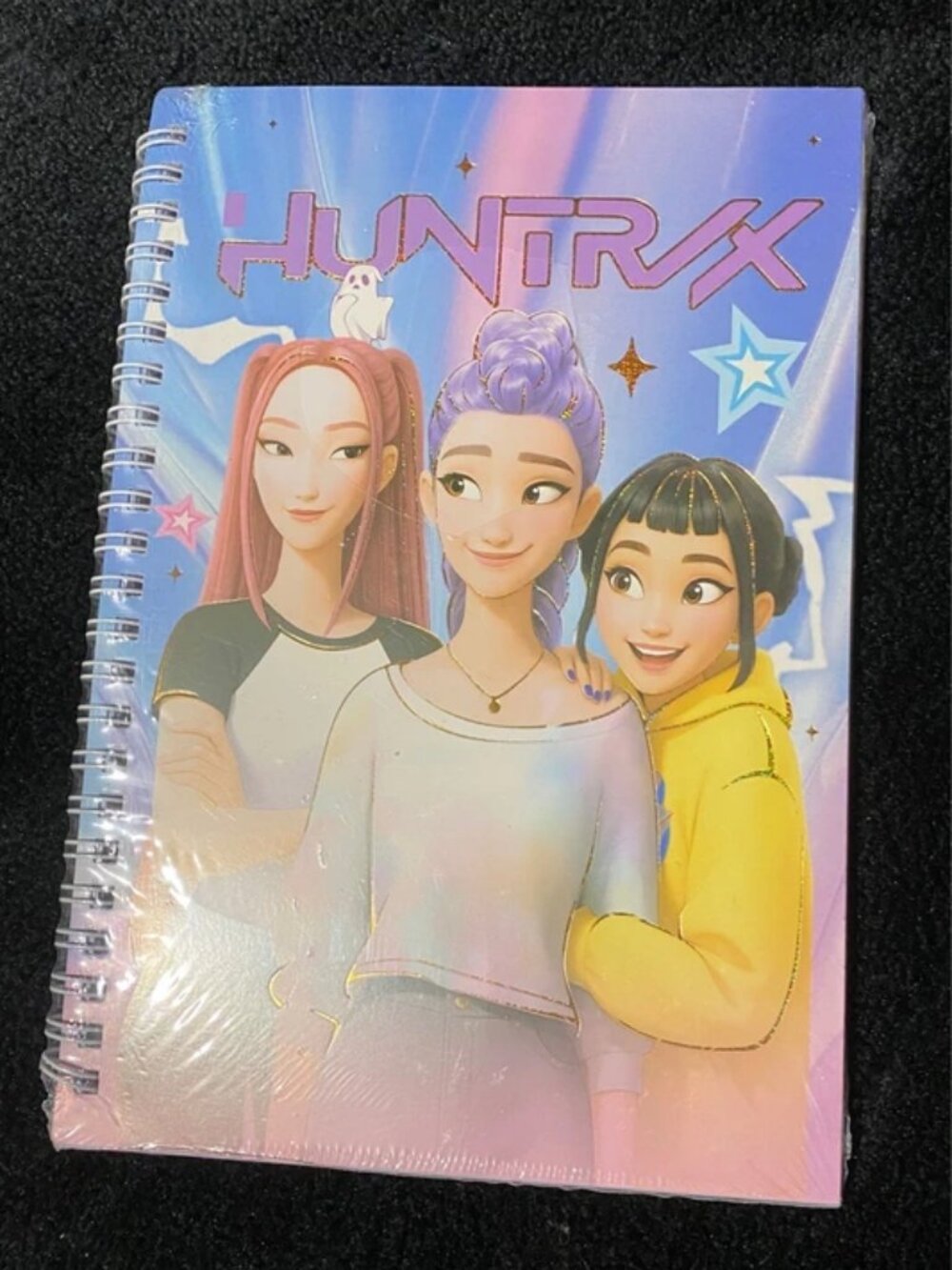 K-Pop Demon Hunters Huntr/X Spiral Notebook / Journal - New Sealed (Rumi, Mira,